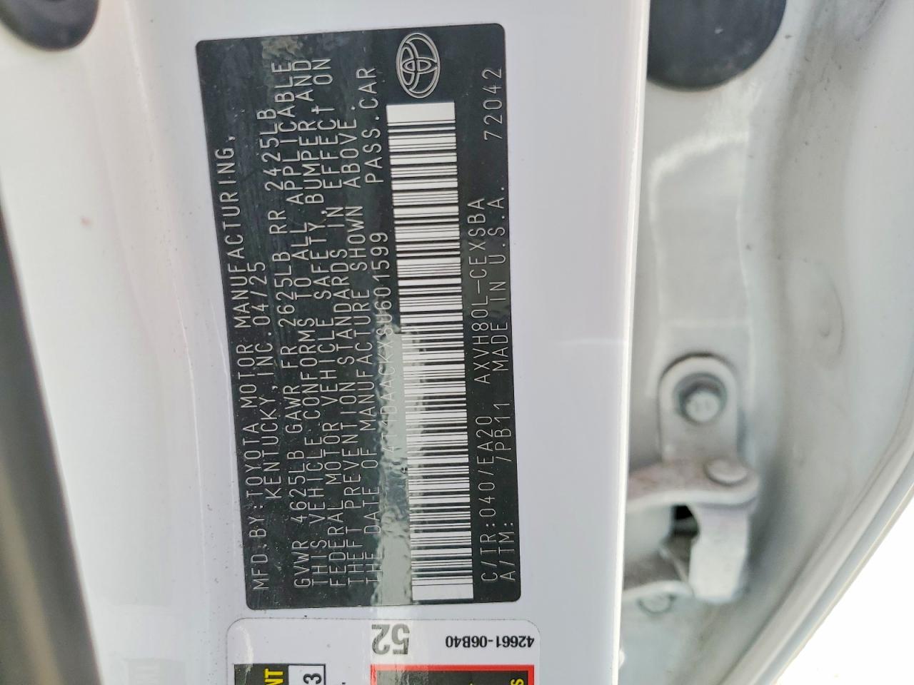 Toyota Camry Se