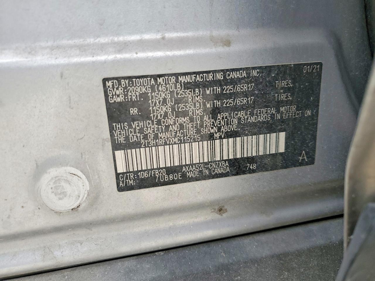 Toyota RAV4 Le