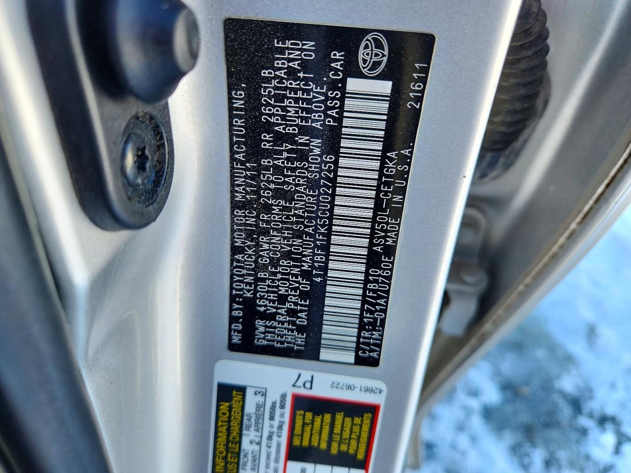 Toyota Camry Base