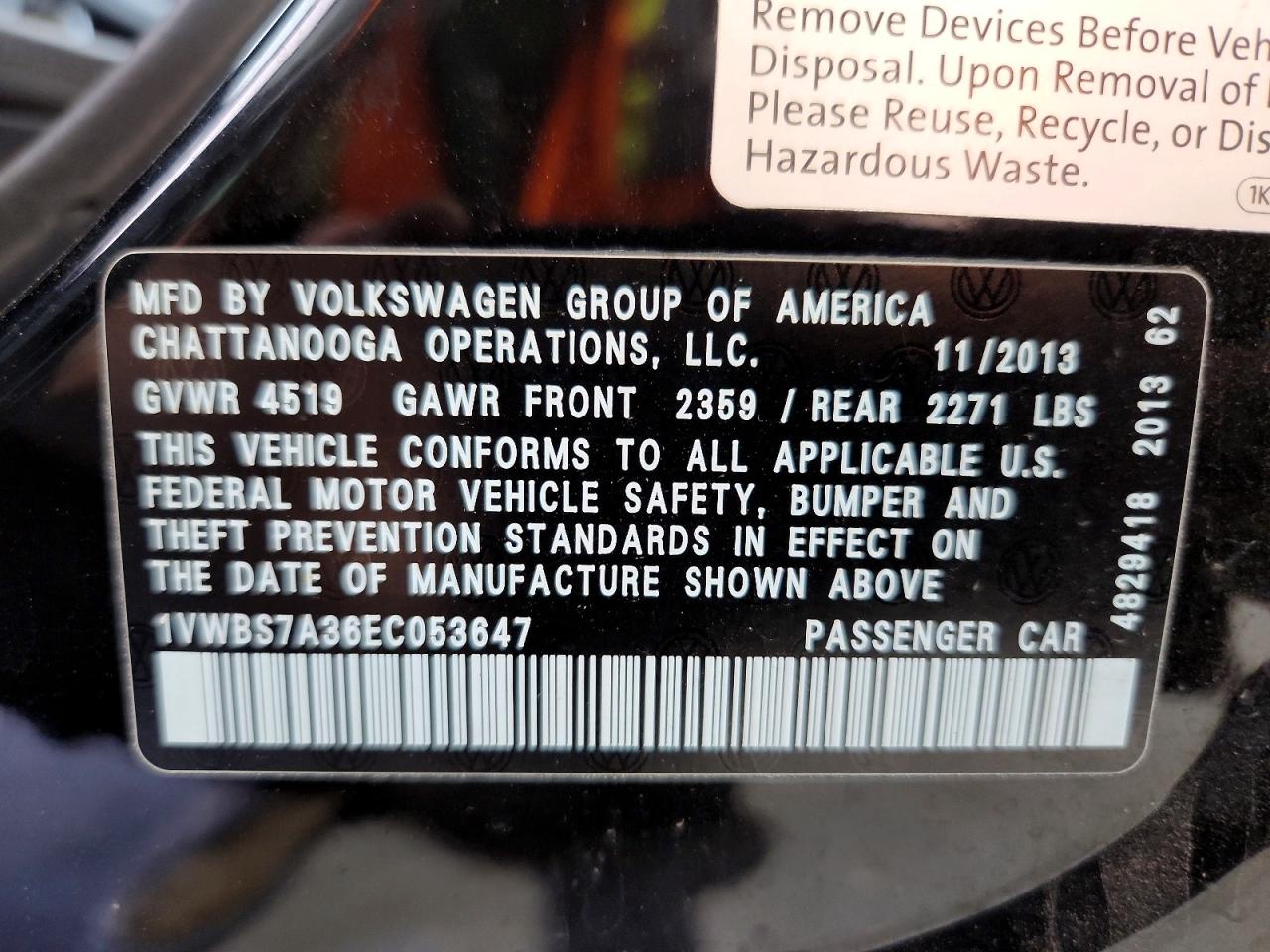 Volkswagen Passat Se