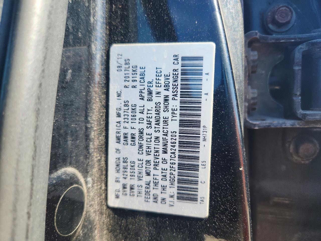Honda Accord Se
