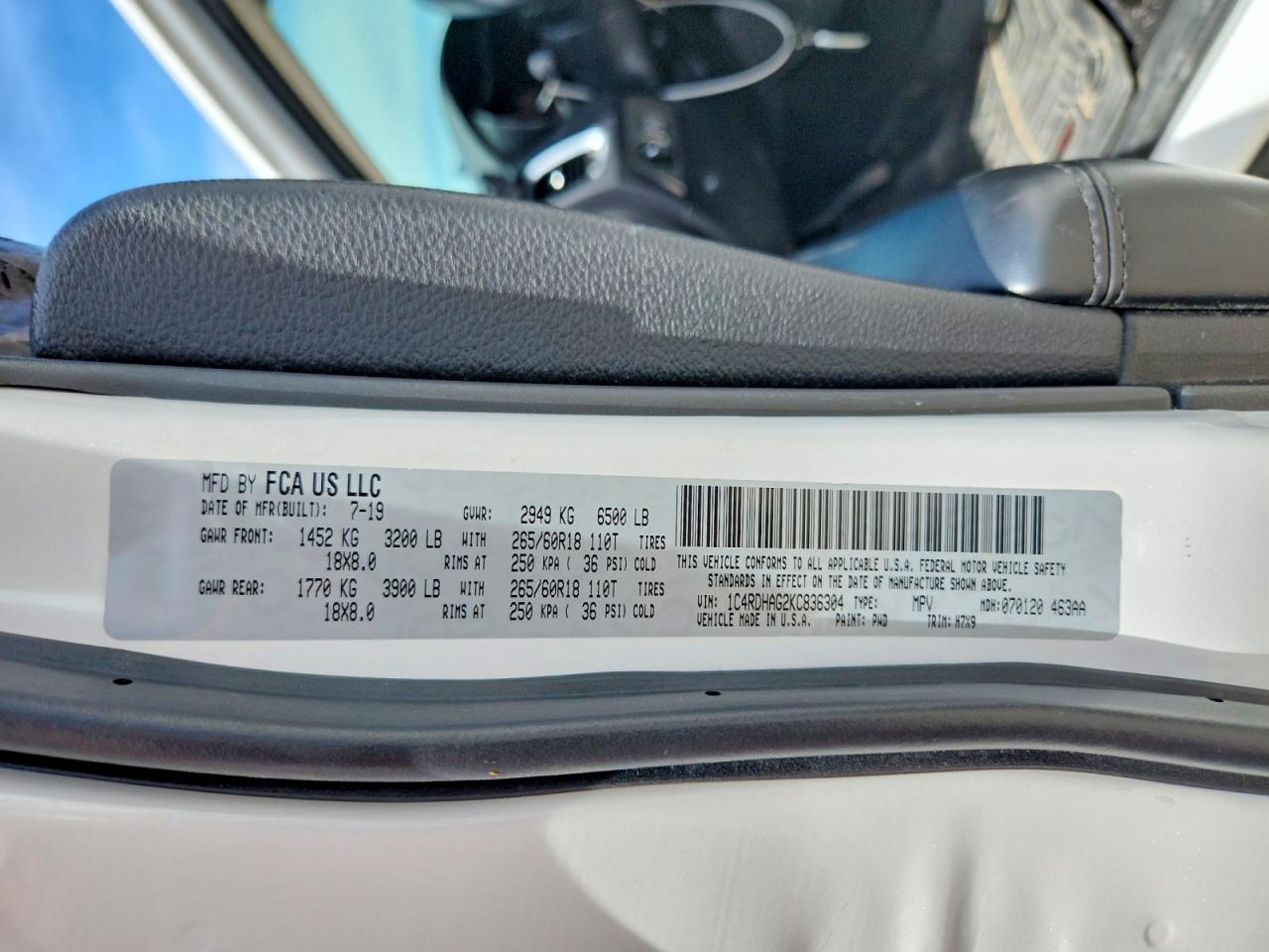 Dodge Durango Sxt