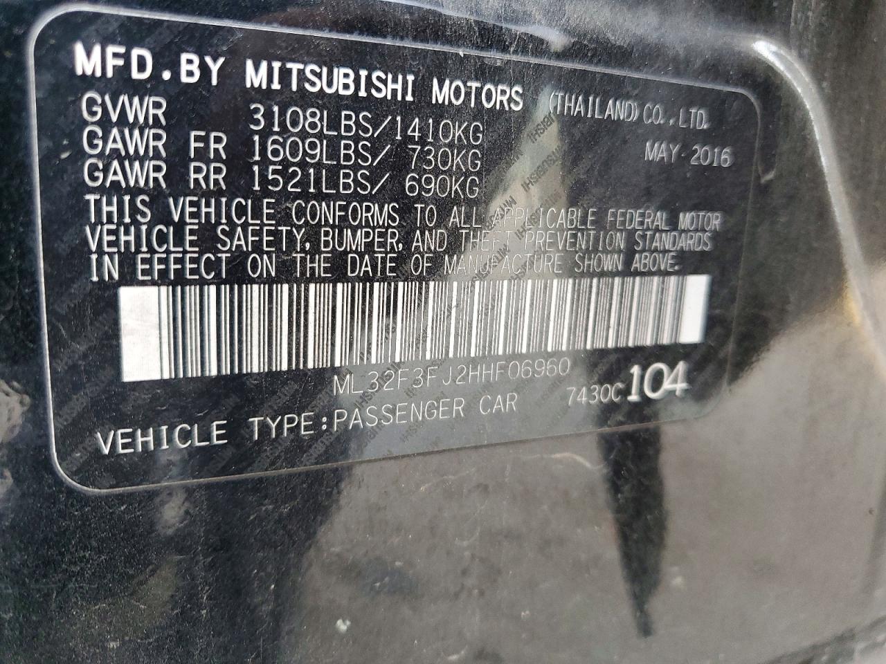 Mitsubishi Mirage G4 Es