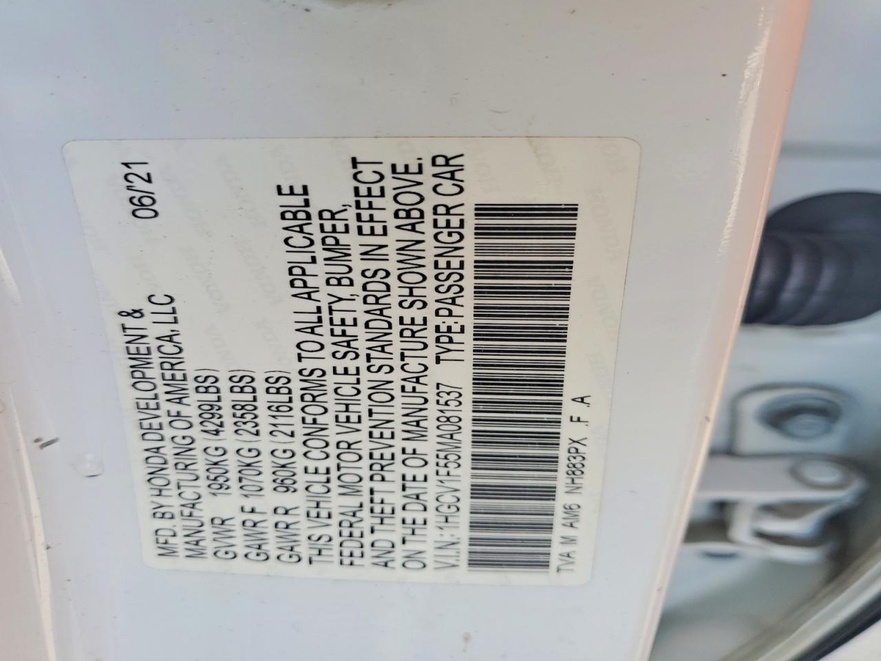 Honda Accord Exl