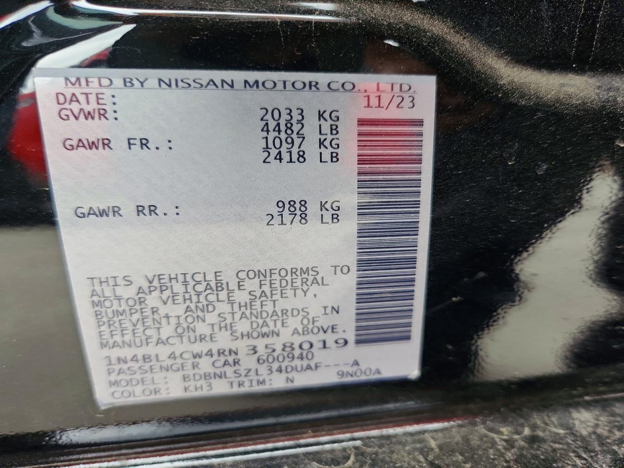 Nissan Altima Sr