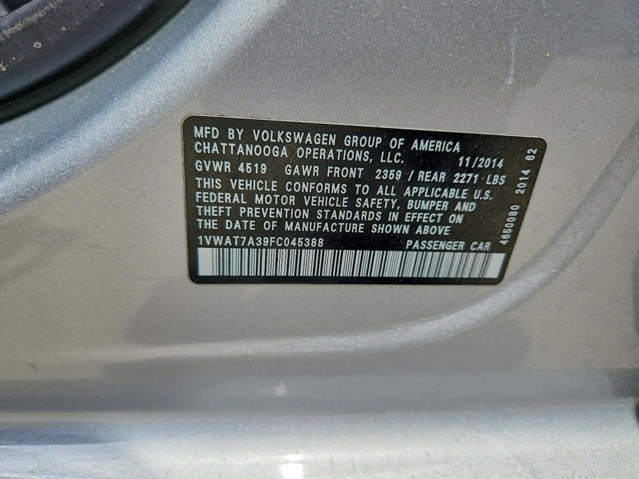 Volkswagen Passat S