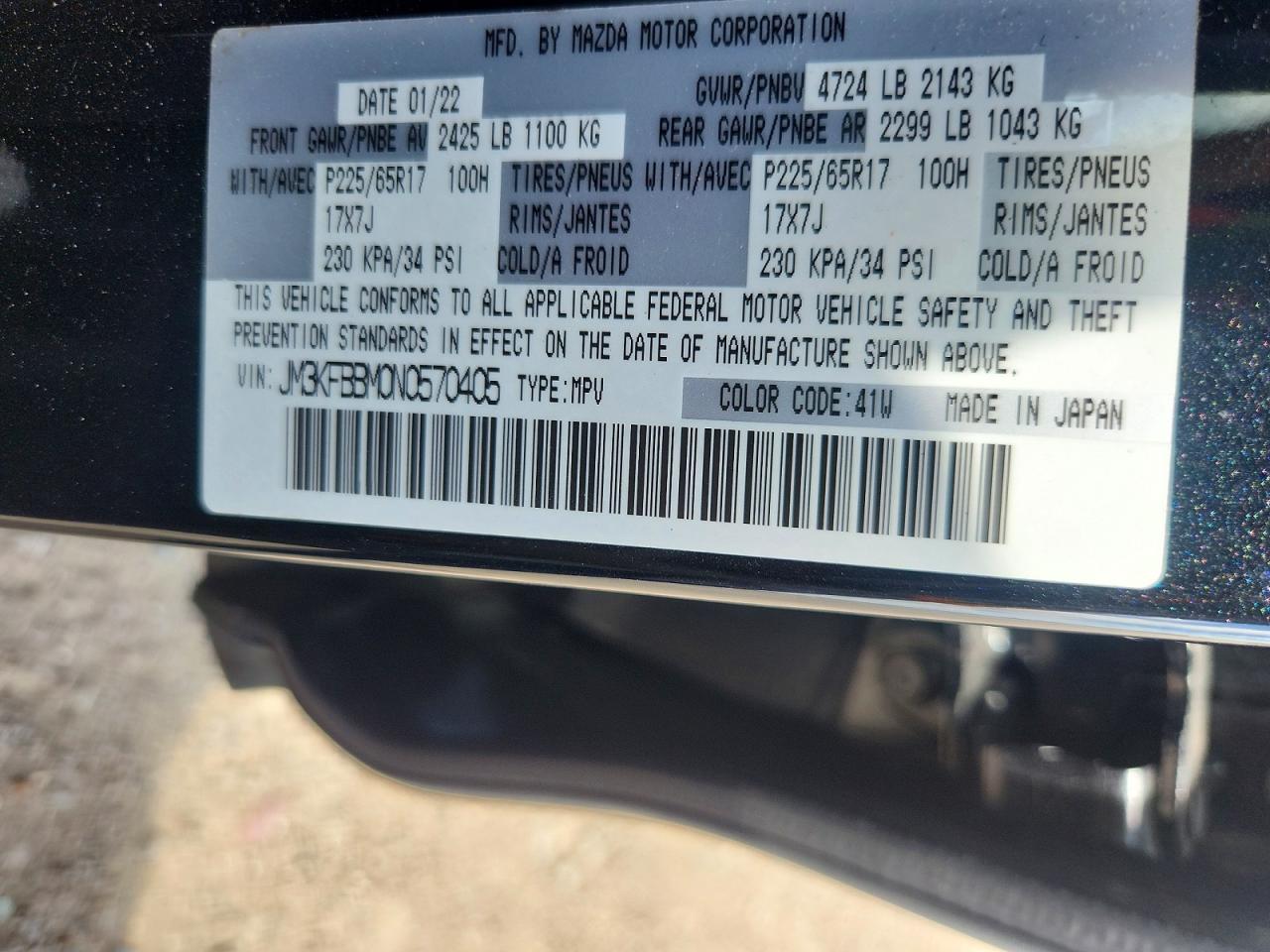 Mazda Cx Select