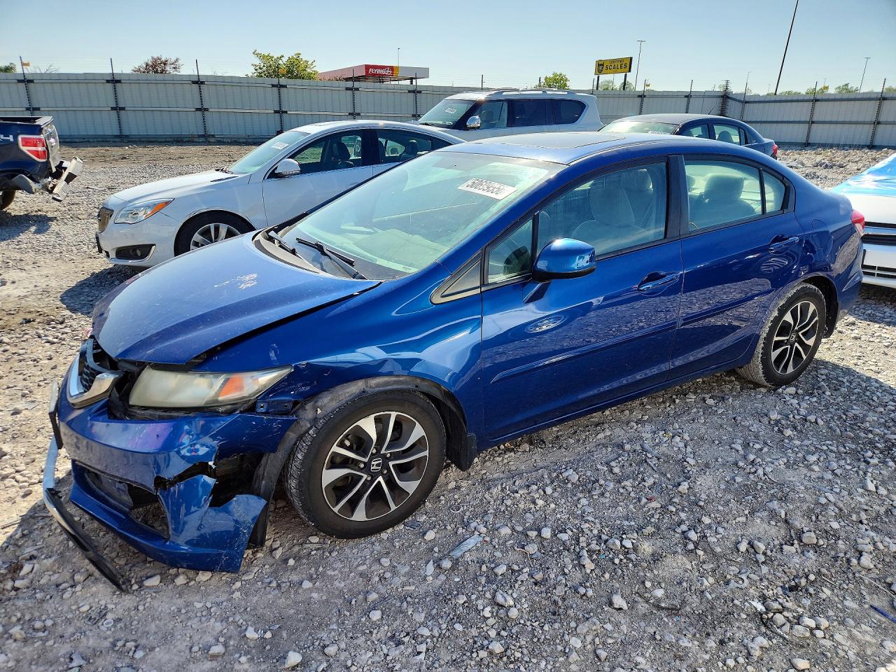 Salvage Honda Civic Image