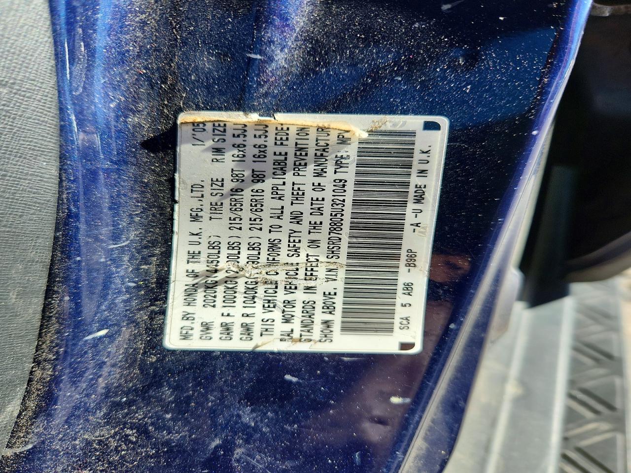 Honda Crv Ex