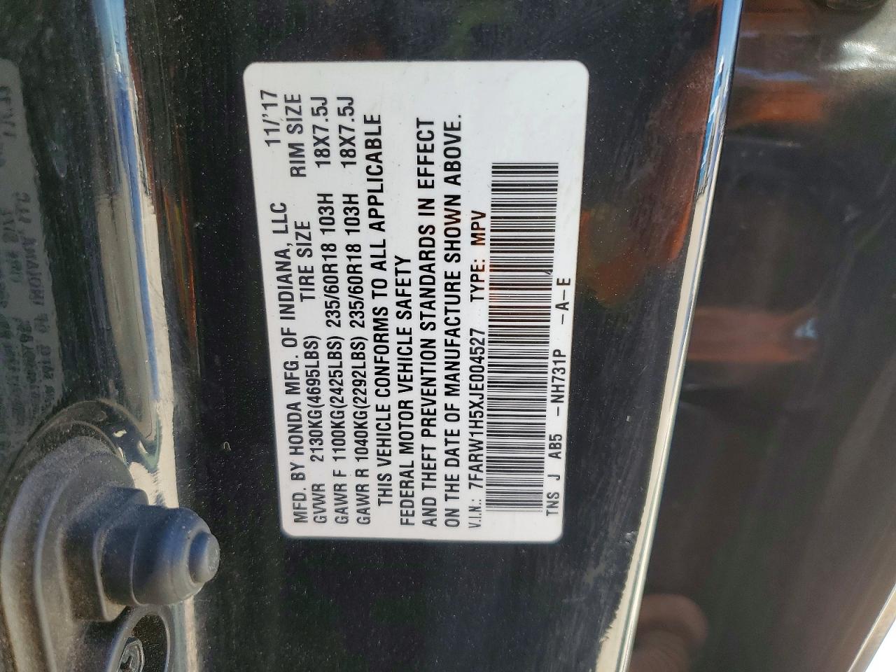 Honda Crv Ex
