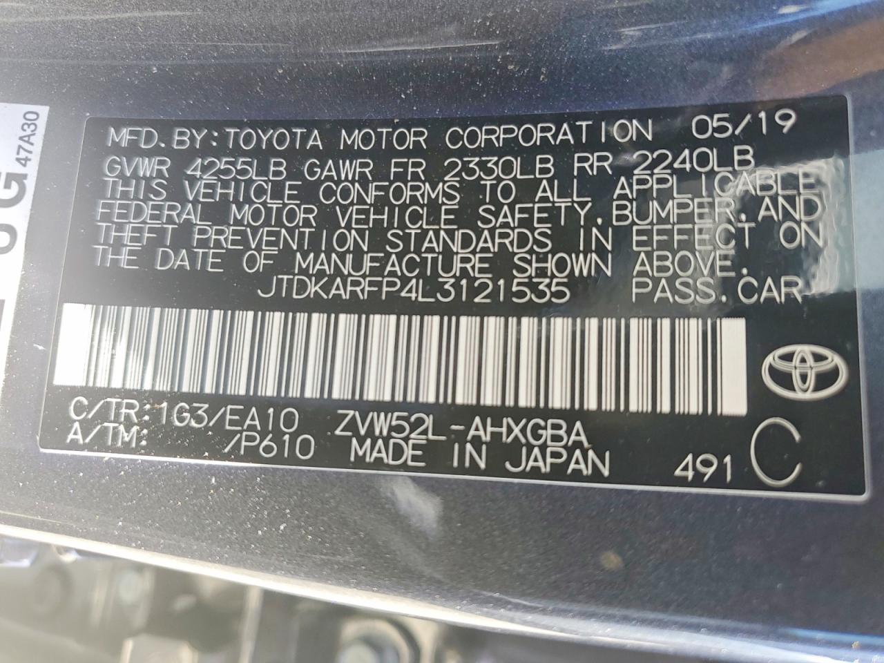 Toyota Prius Limited