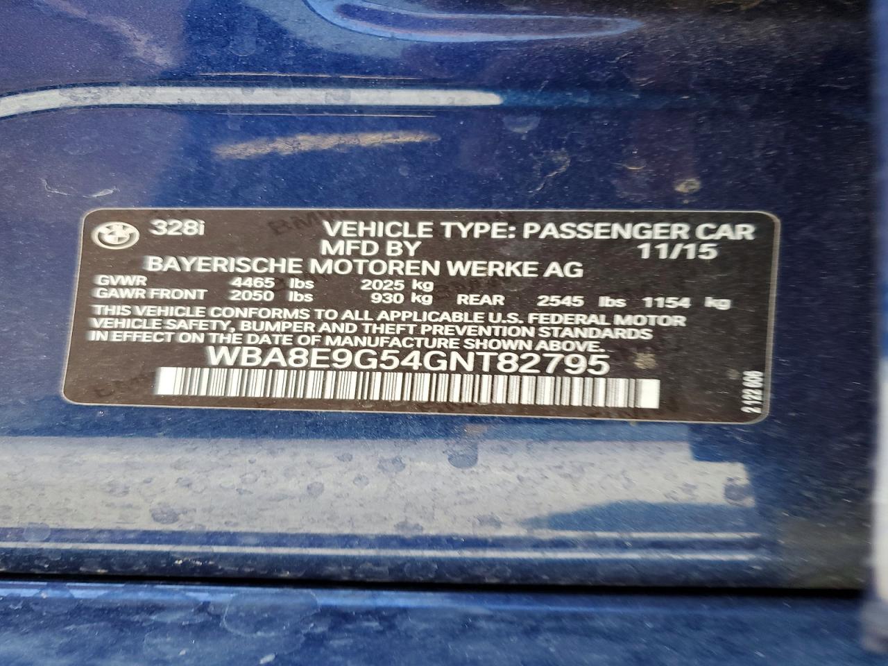 BMW 3 Series I Sulev