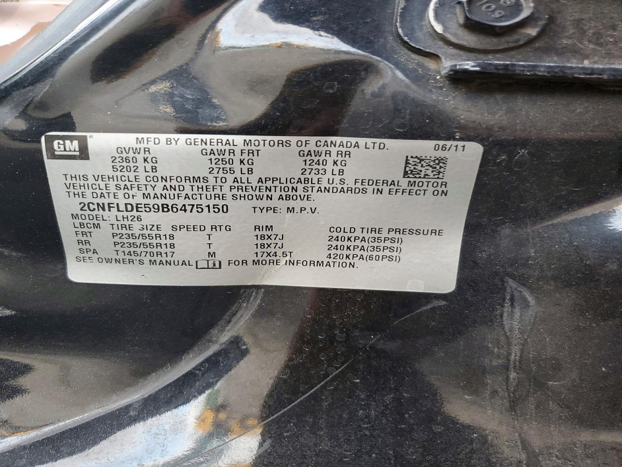 Chevrolet Equinox Lt