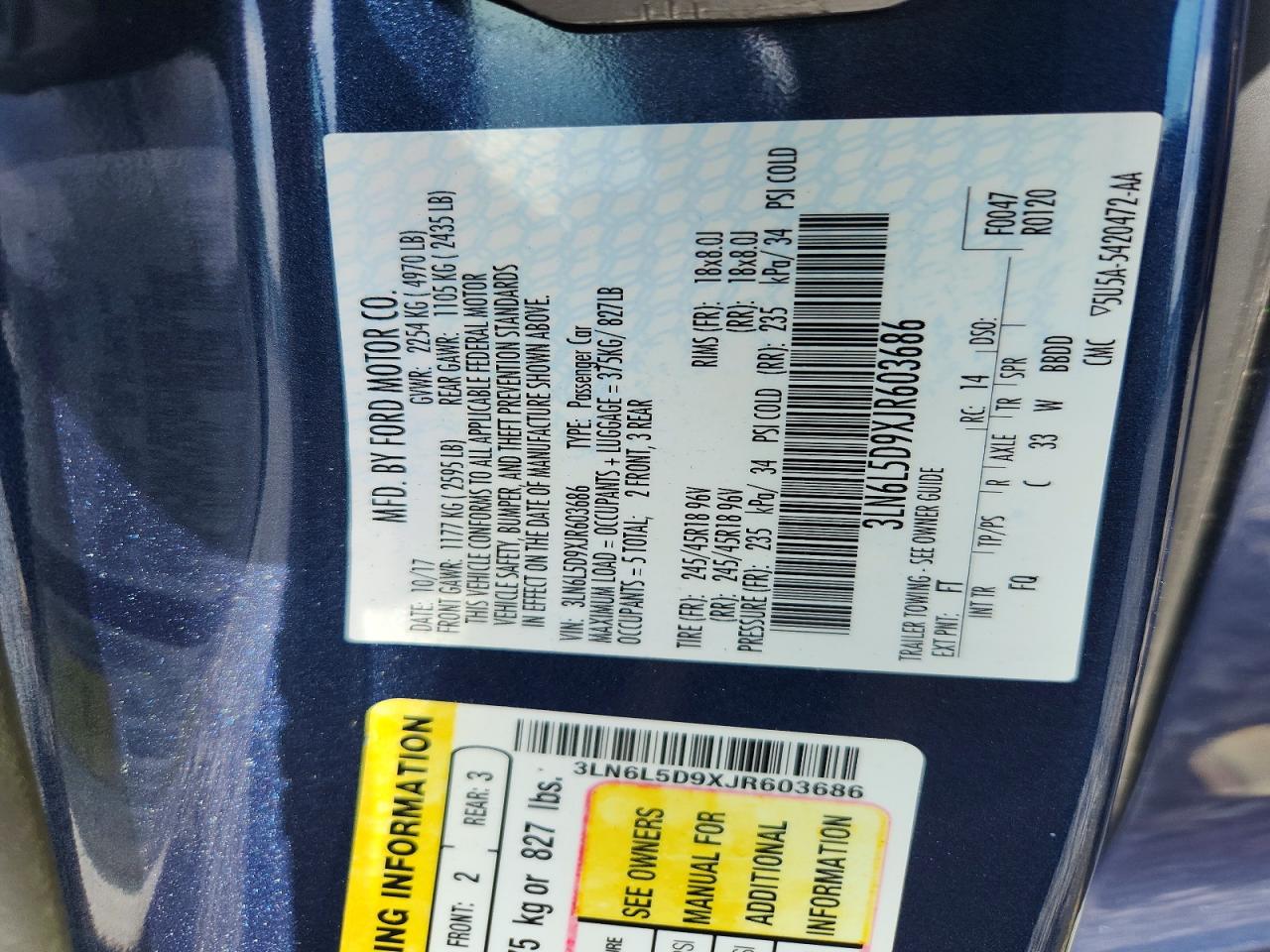 Lincoln MKZ Select