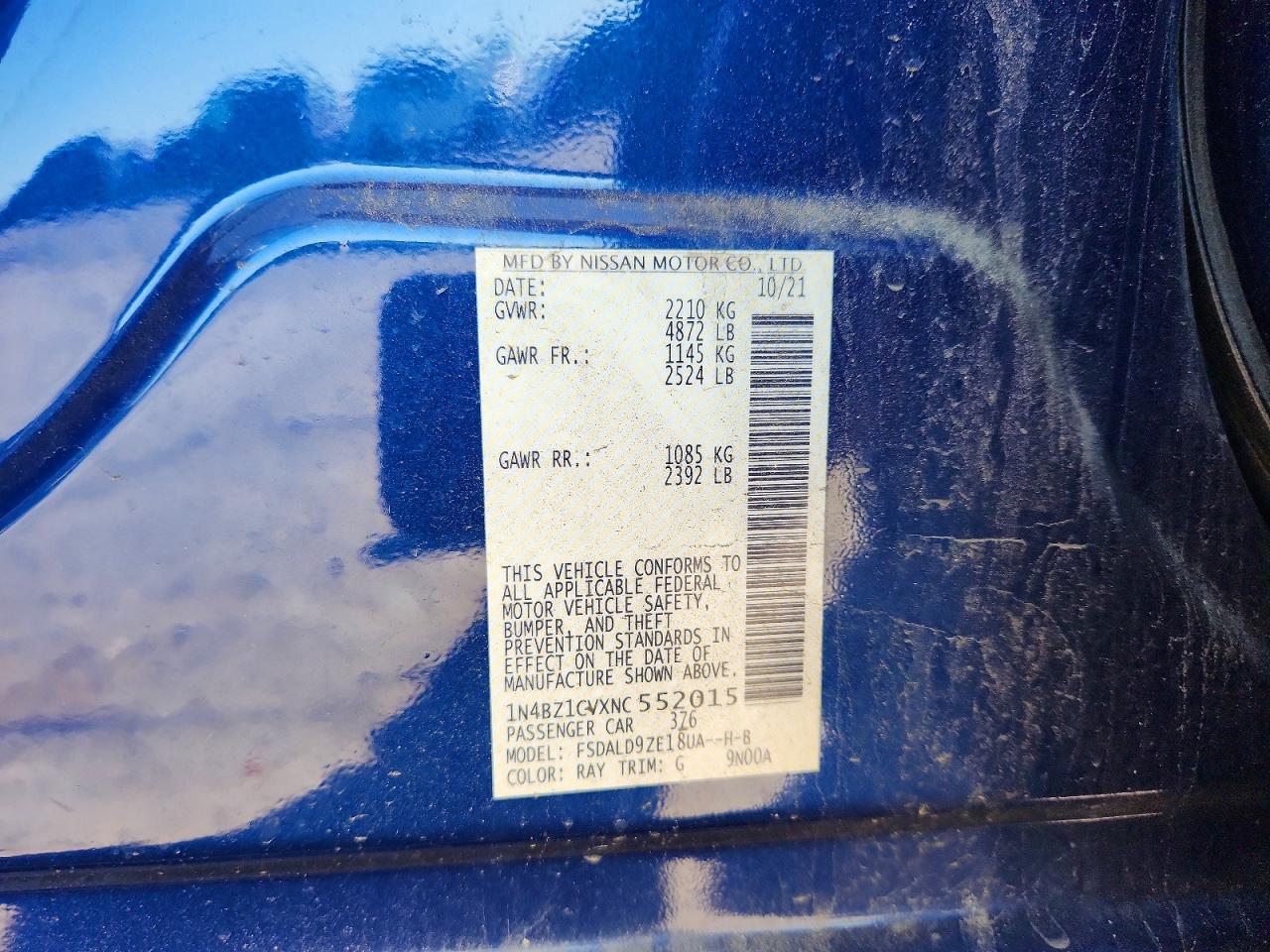 Nissan LEAF Sv Plus