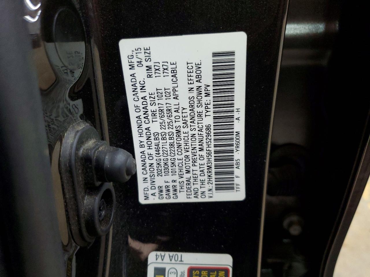 Honda Crv Ex