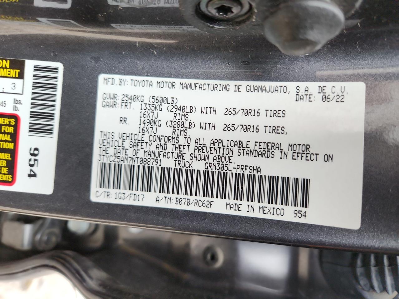 Toyota Tacoma Trd Off-road