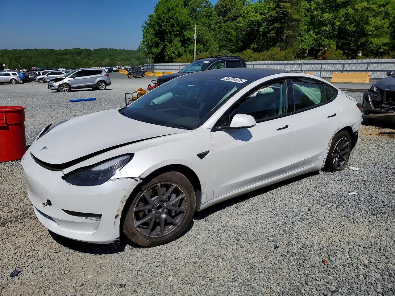 Salvage Tesla Model 3 Image
