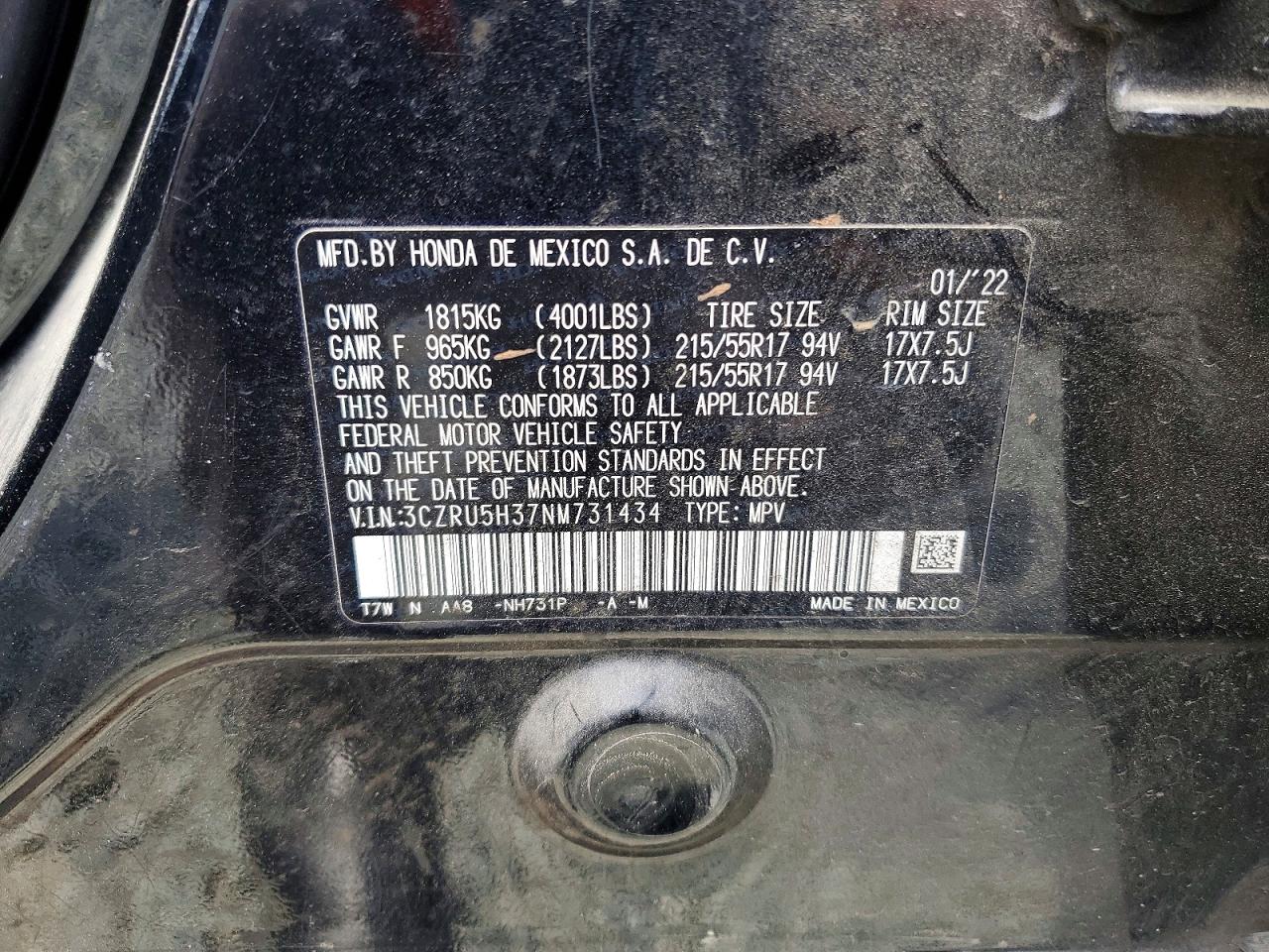 Honda HR-V Lx