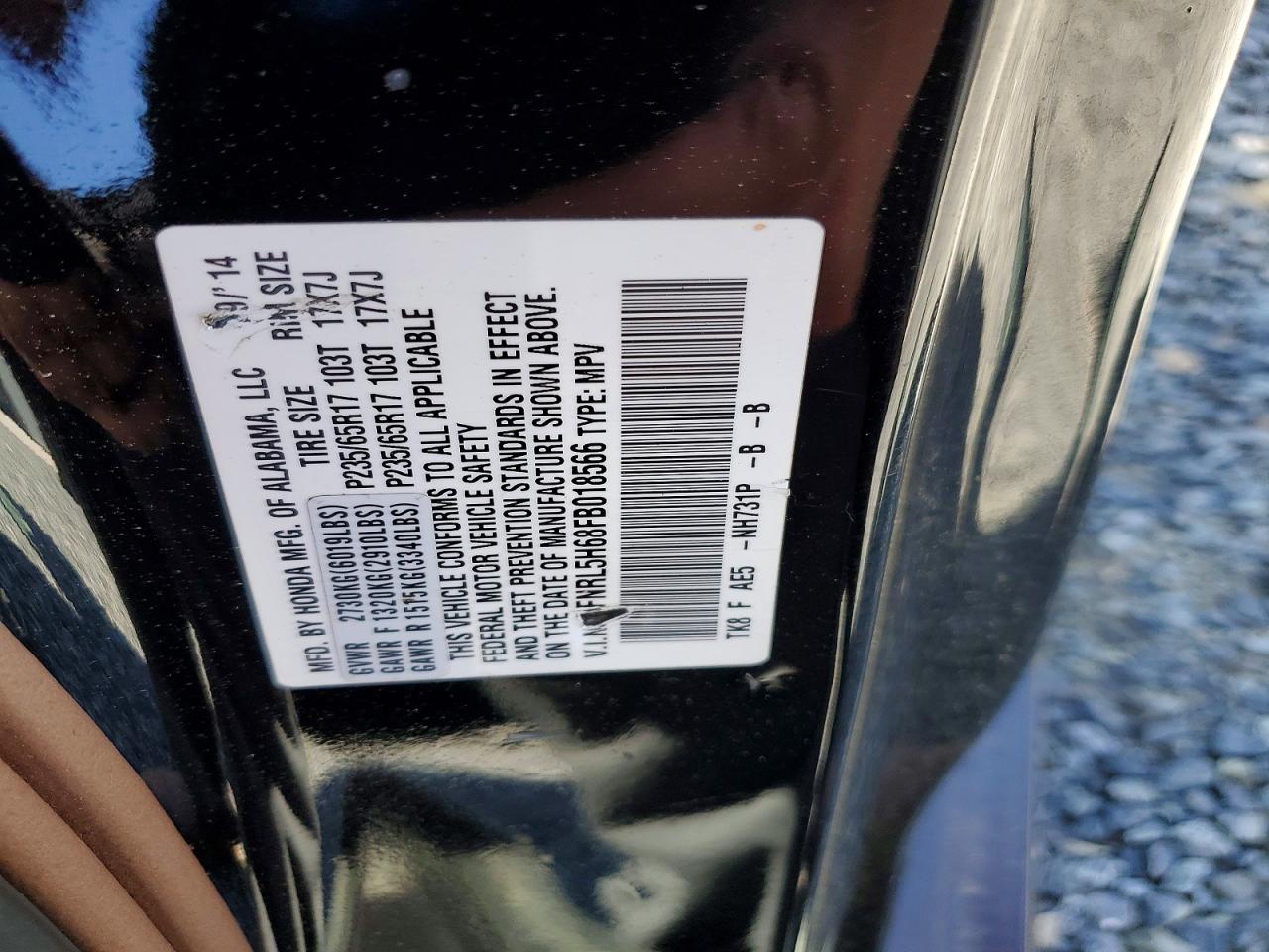 Honda Odyssey Exl