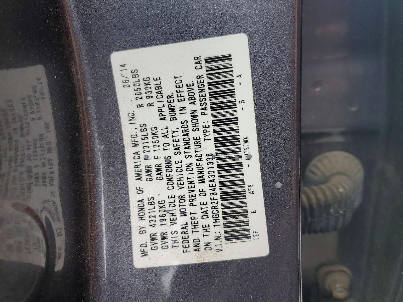 Honda Accord Exl