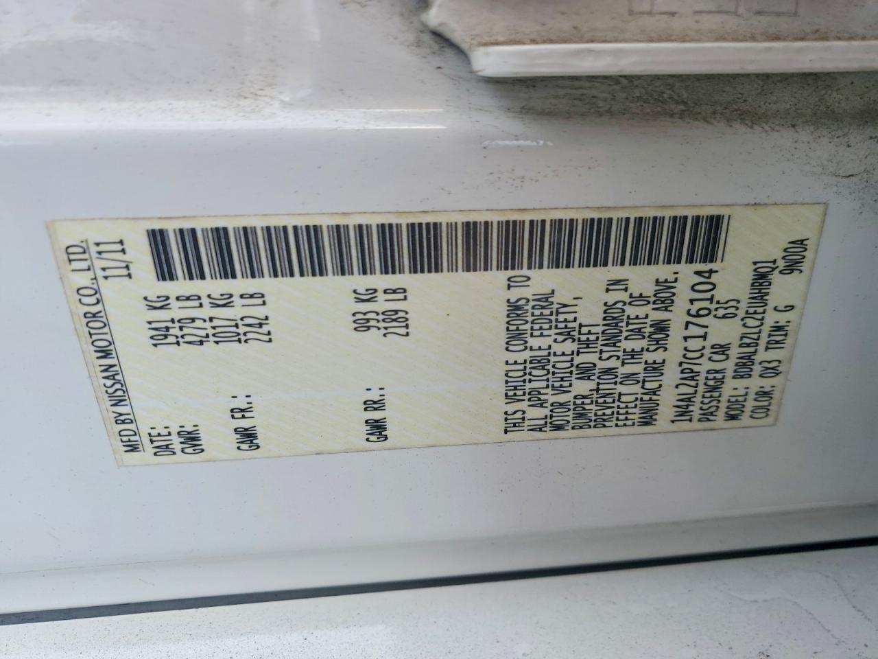 Nissan Altima Base