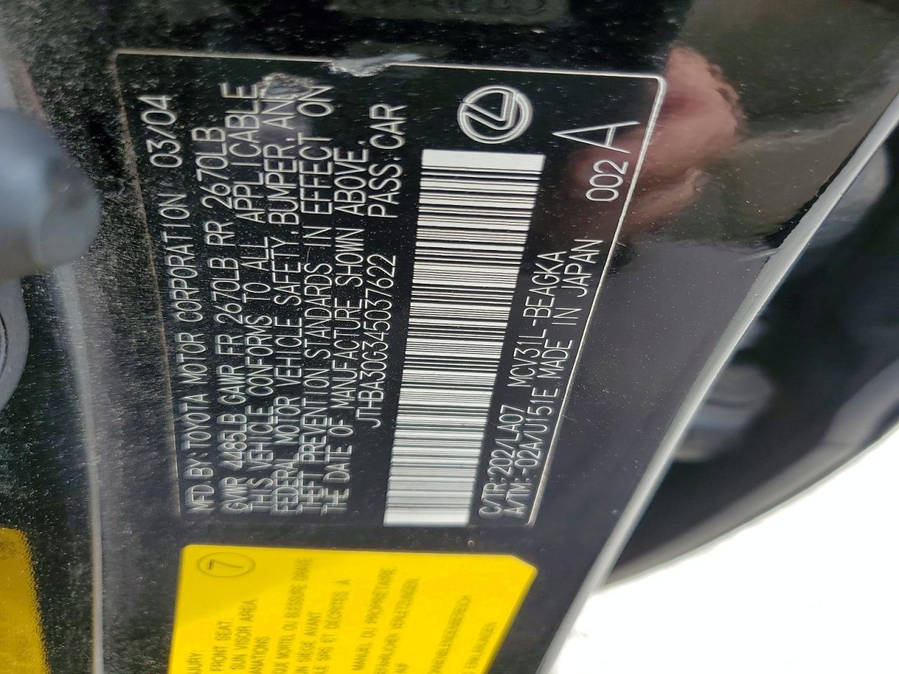 Lexus Es 330