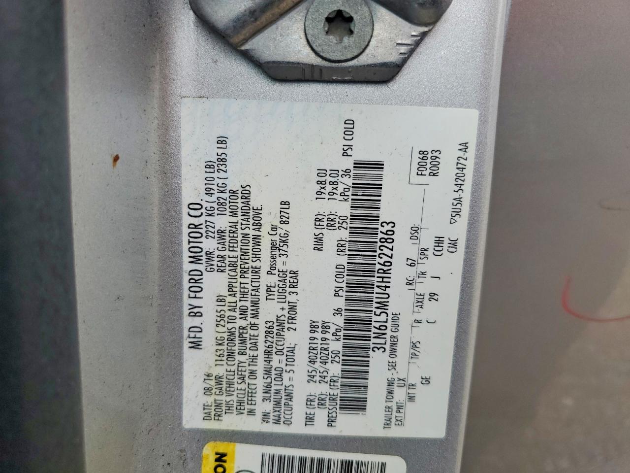 Lincoln MKZ Hybrid Reserve