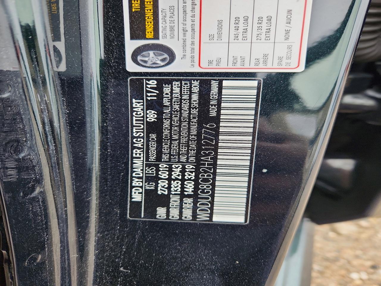 Mercedes-Benz S-Class 550