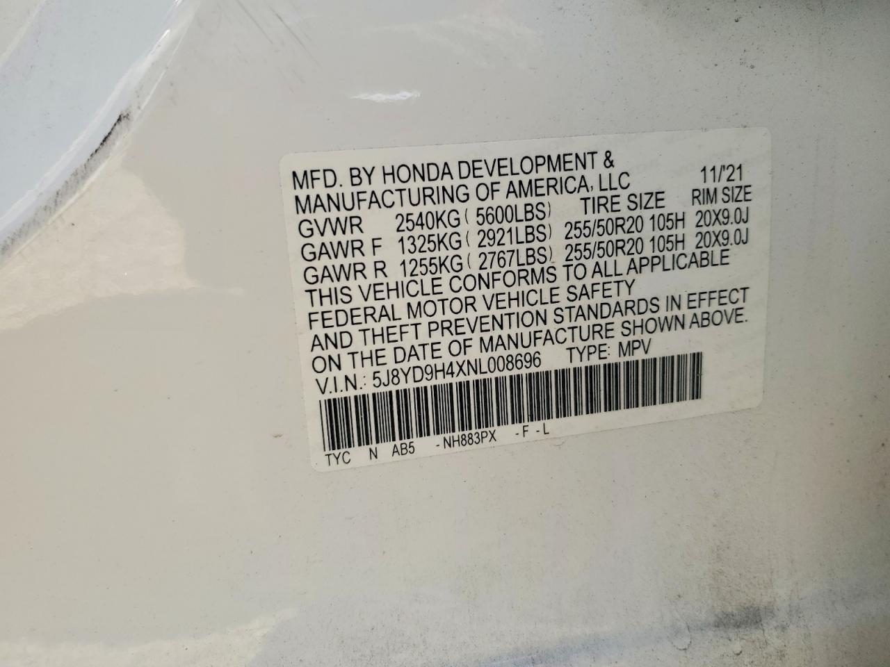 Acura MDX Technology