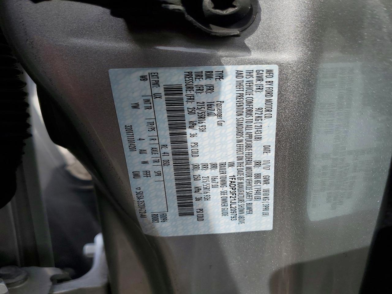 Ford Focus Se