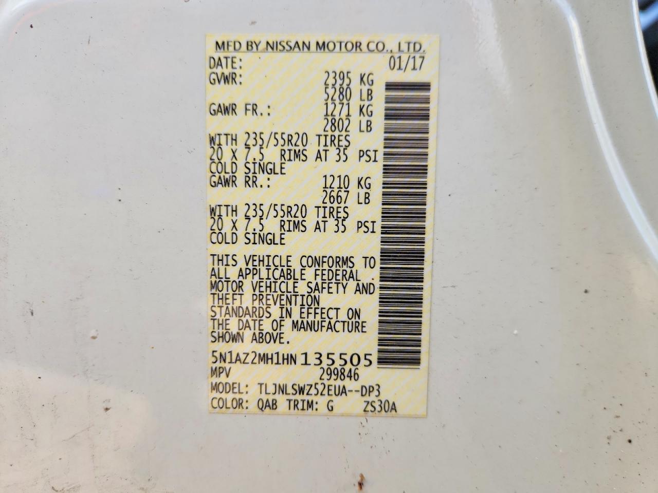 Nissan Murano Platinum