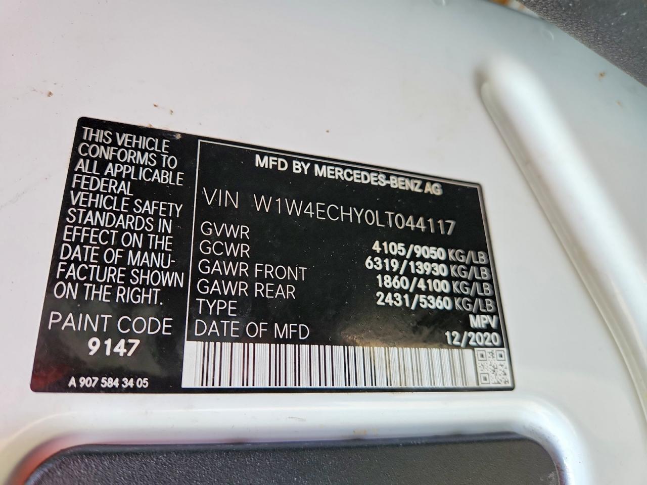 Mercedes-Benz Sprinter 2500