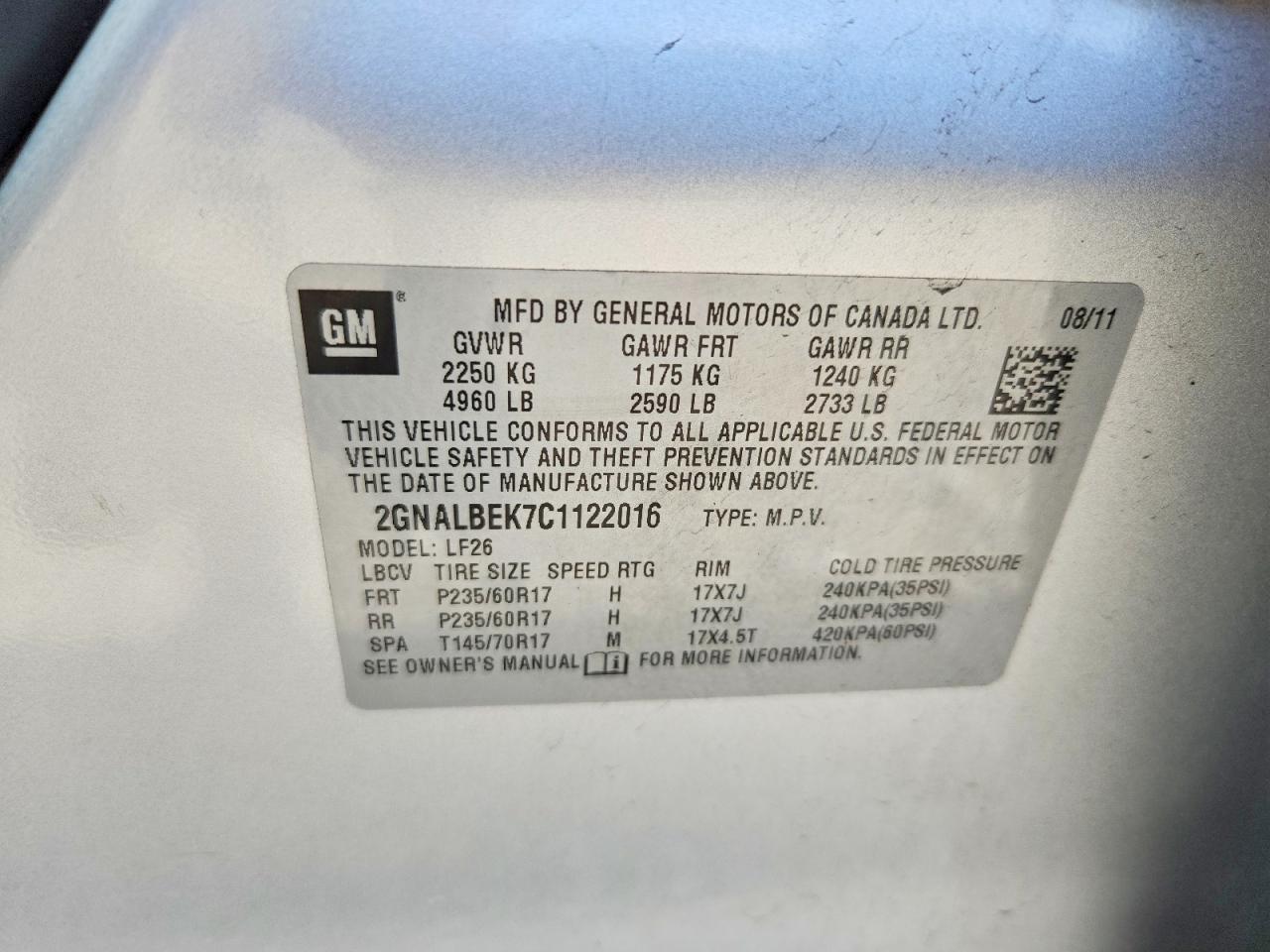 Chevrolet Equinox Ls