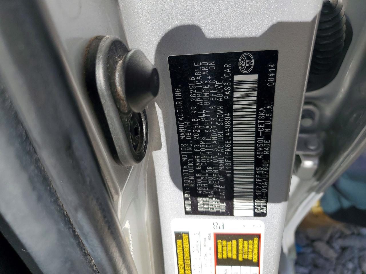 Toyota Camry Se Sport