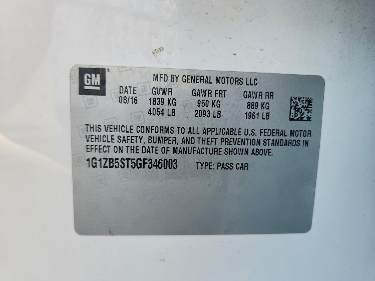 Chevrolet Malibu Ls