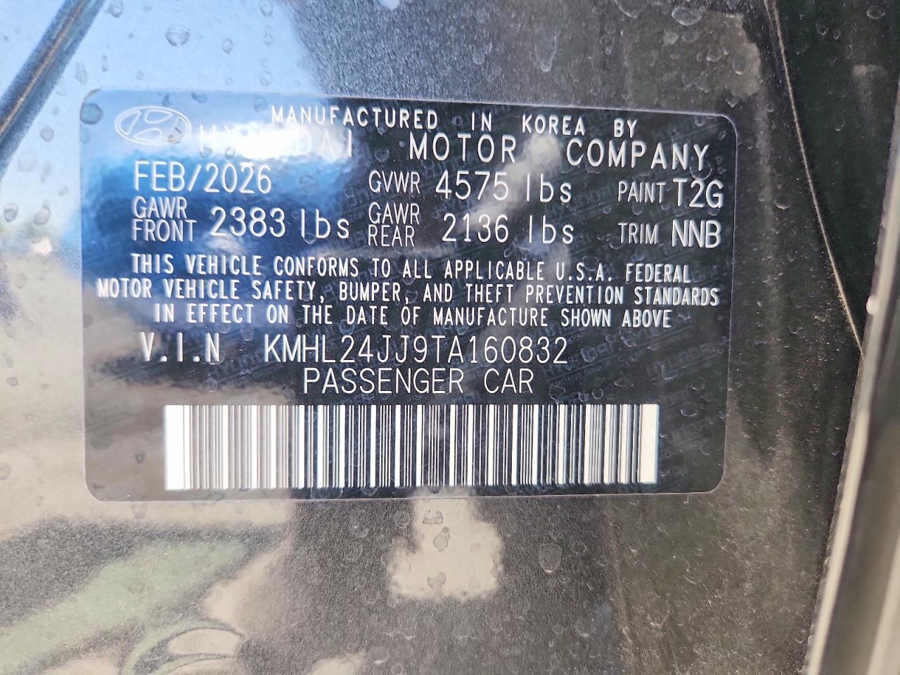 Hyundai SONATA Blue