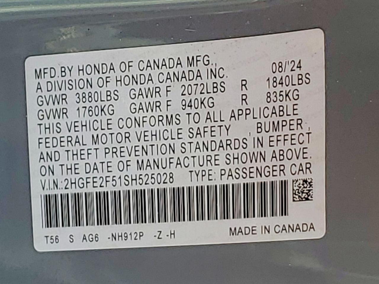 Honda Civic Sport