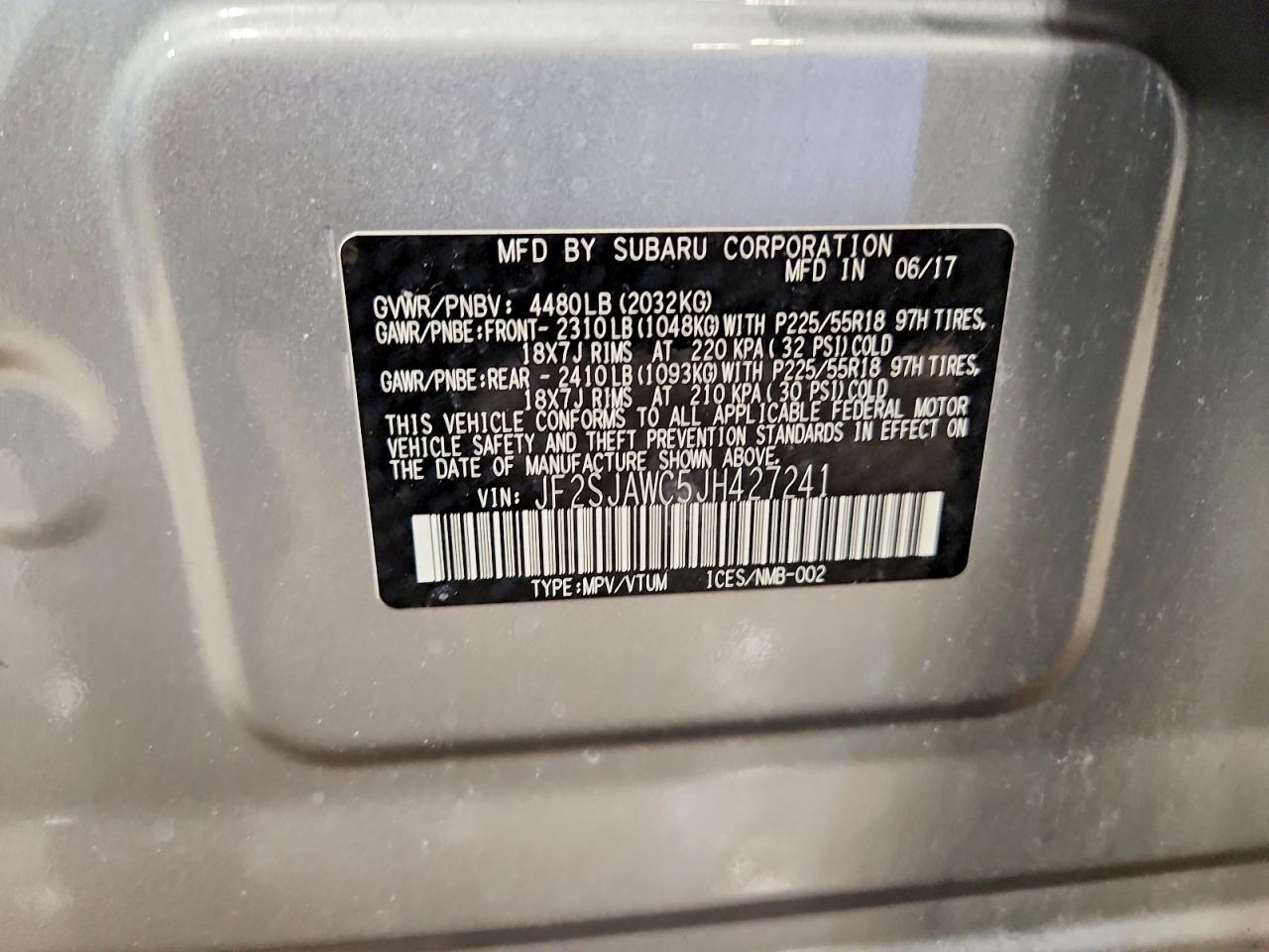 Subaru Forester 2.5i Touring