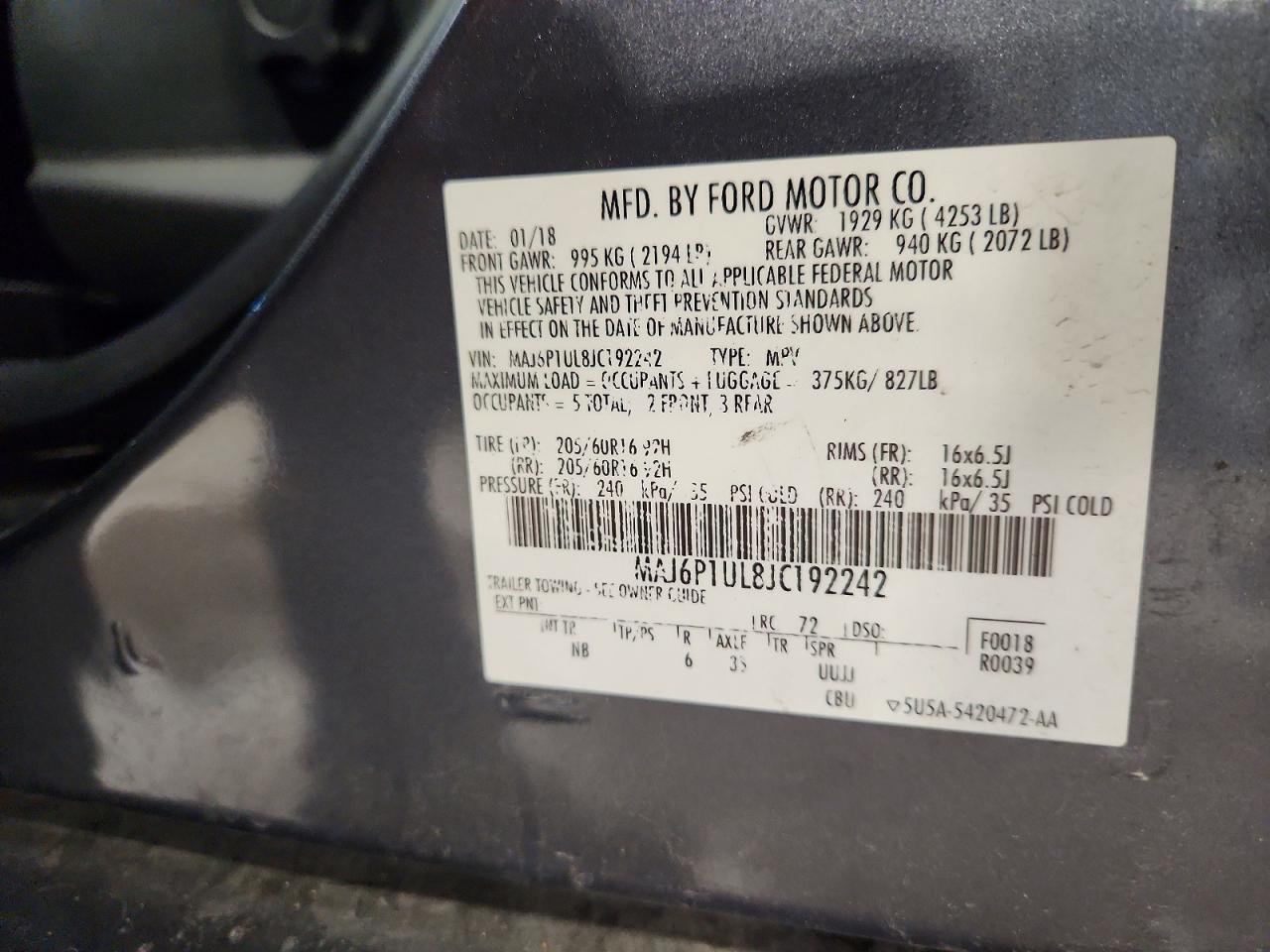 Ford EcoSport Se