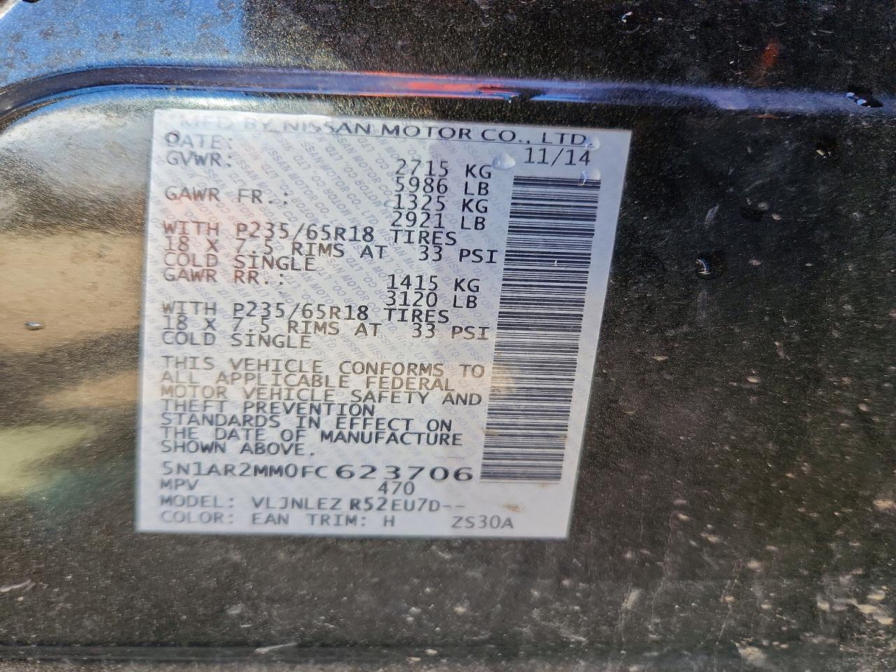 Nissan Pathfinder Sv