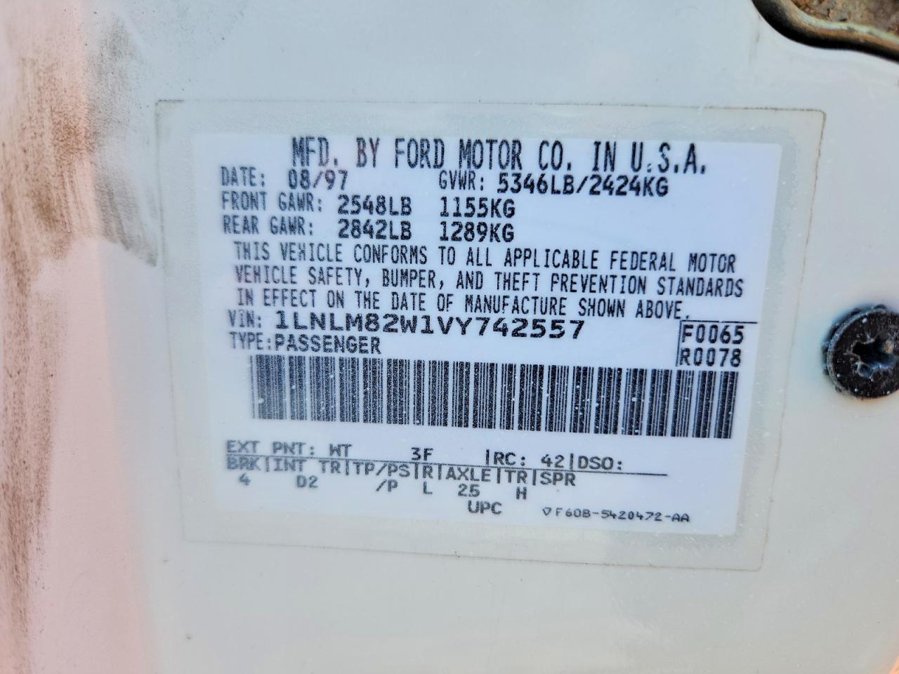 Lincoln Towncar Signature