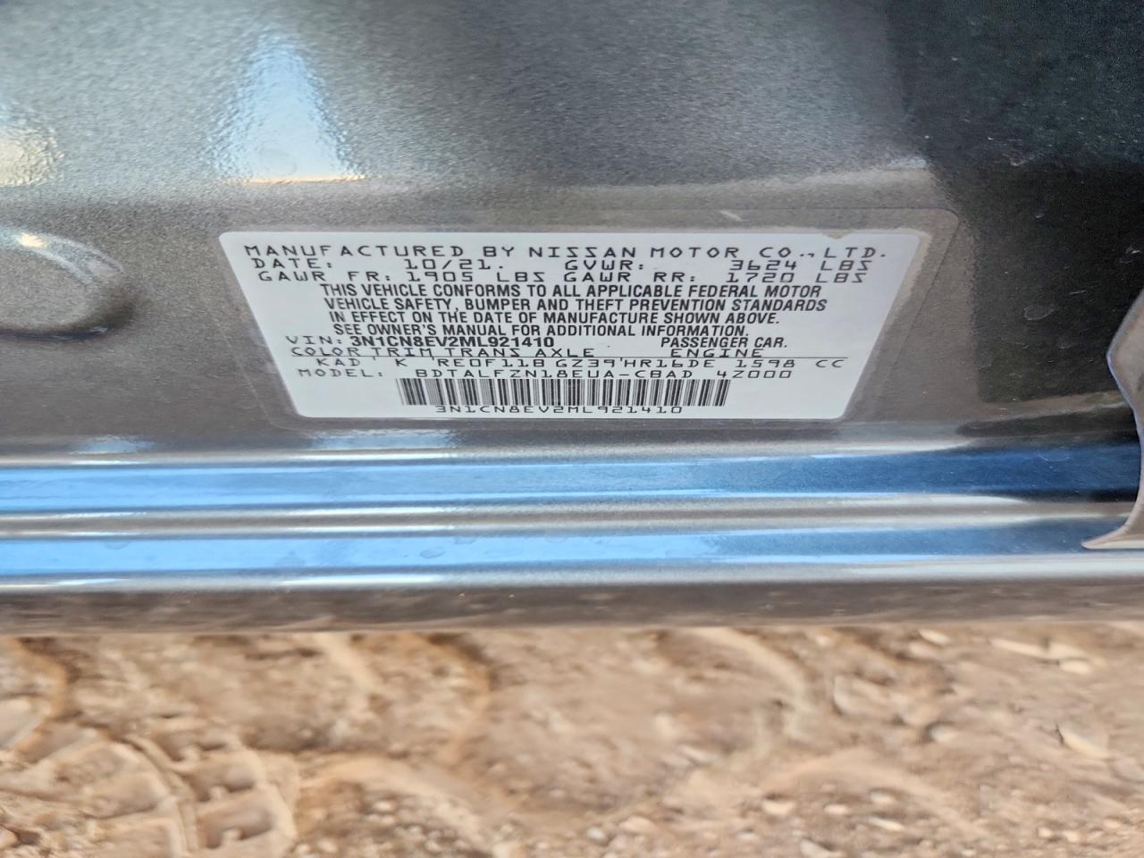 Nissan Versa Sv