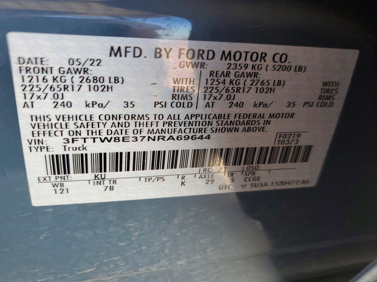 Ford Maverick Xl