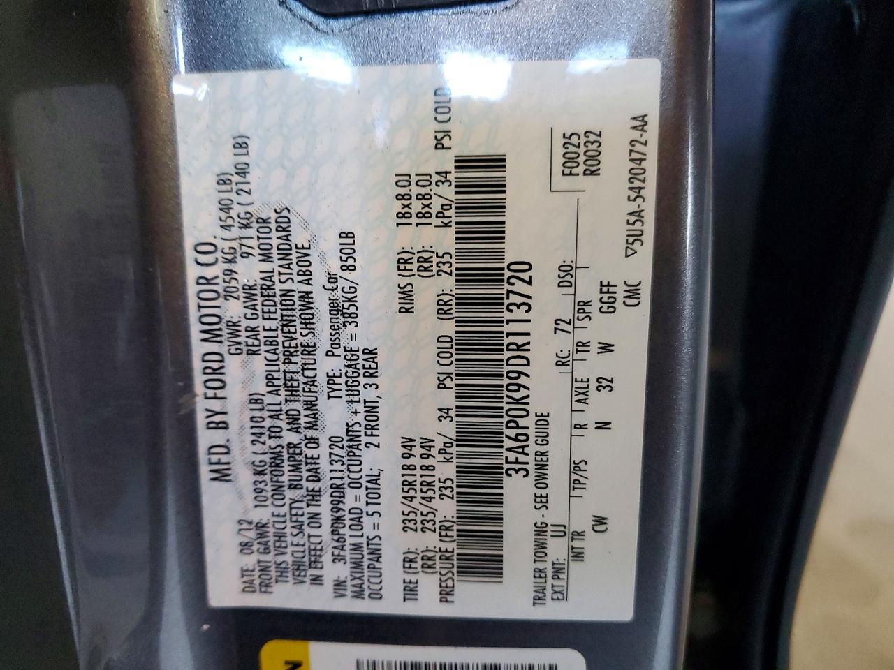 Ford Fusion Titanium