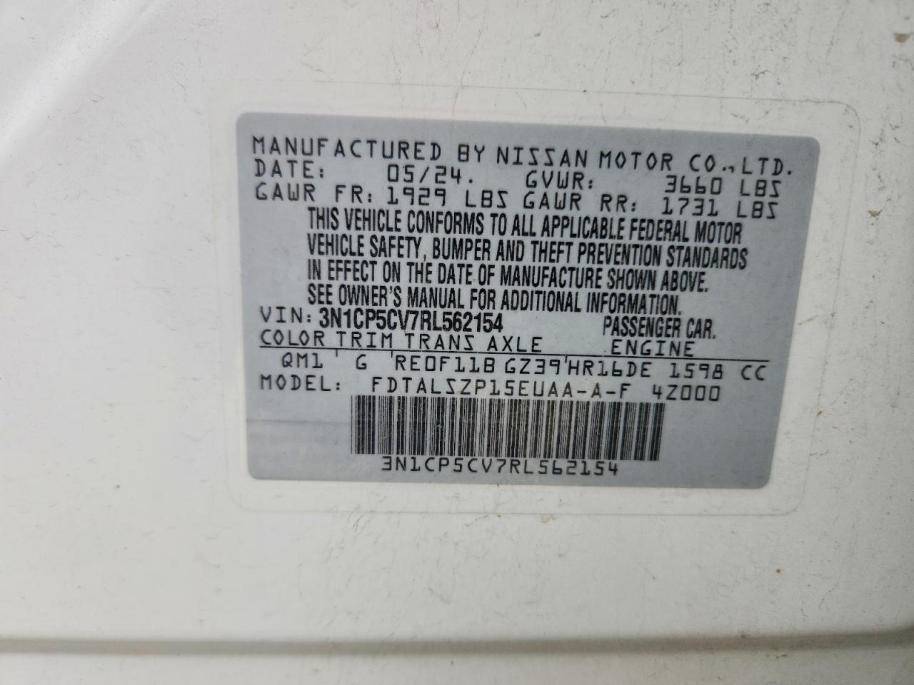 Nissan Kicks Sv