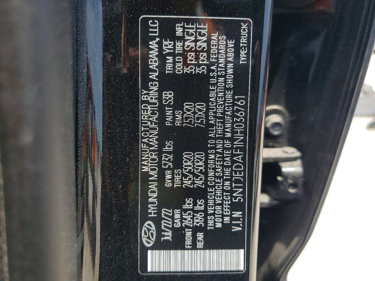 Hyundai SANTA CRUZ Limited