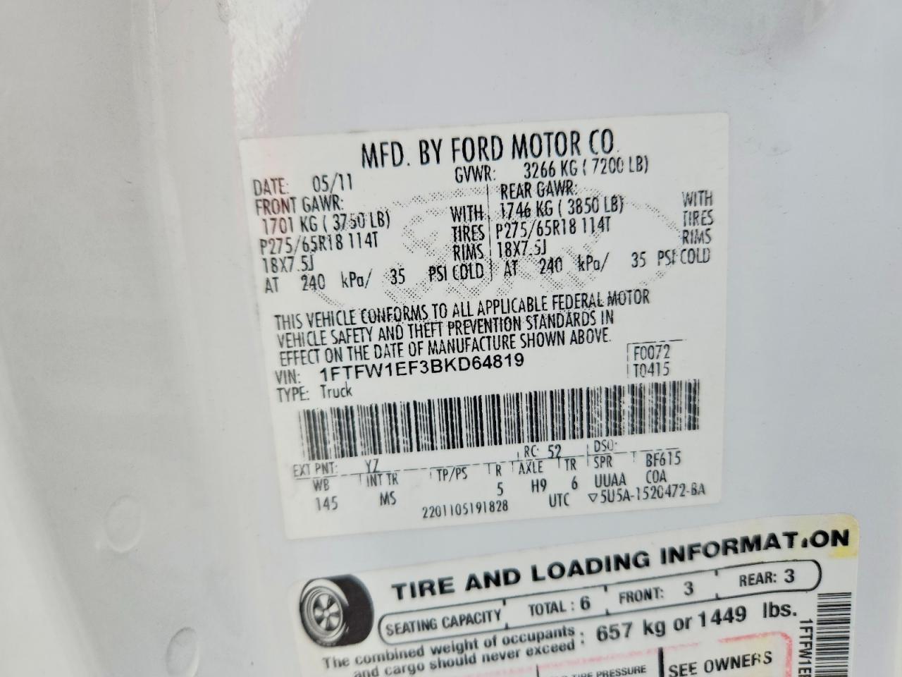 Ford F-150 Supercrew