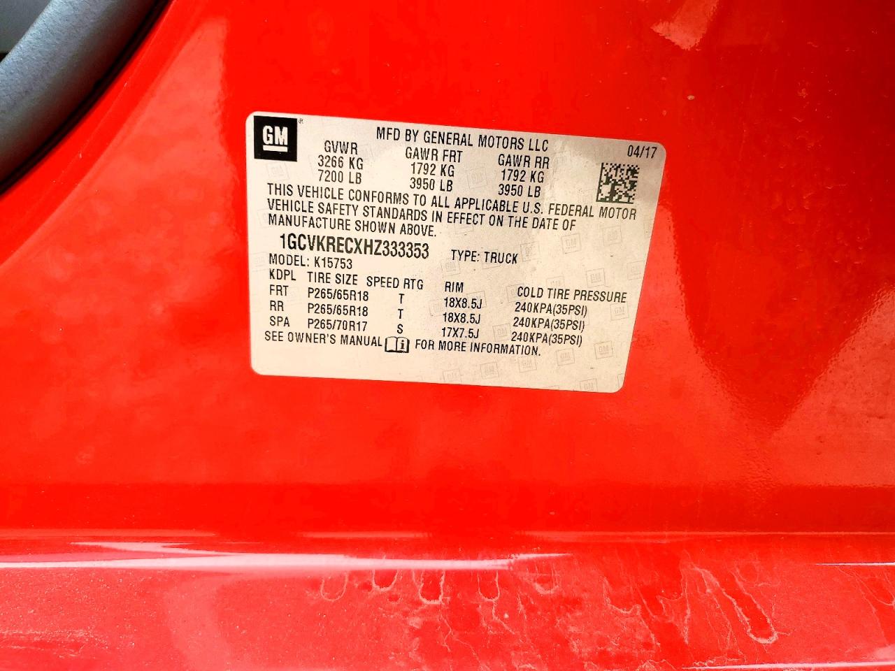 Chevrolet Silverado K1500 Lt