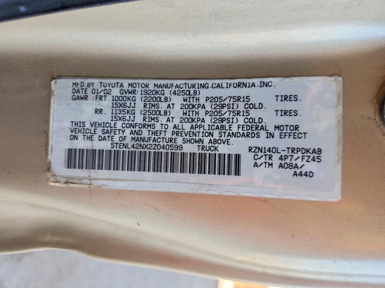 Toyota Tacoma Base